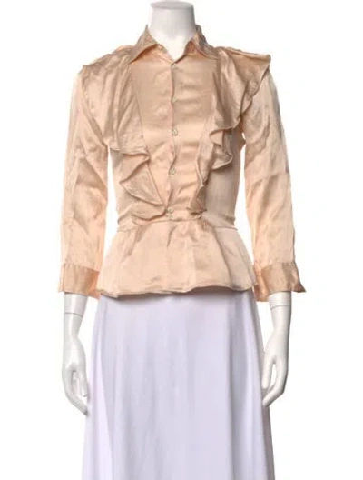 Pre-owned Dsquared2 Vintage 2010's Blouse In Neutrals