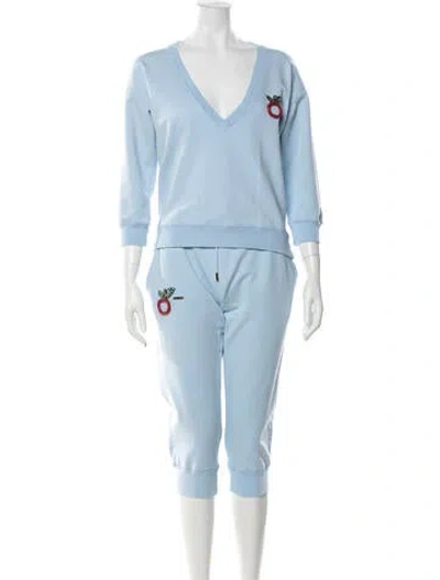 Pre-owned Dsquared2 Vintage 2011 Tracksuit In Blue