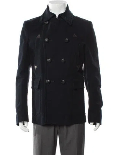 Pre-owned Dsquared2 Vintage 2012 Peacoat In Blue