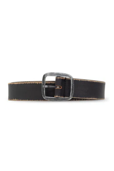 Dsquared2 Vintage Buckle Belt In Black