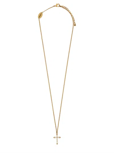 DSQUARED2 VINTAGE CROSS NECKLACE