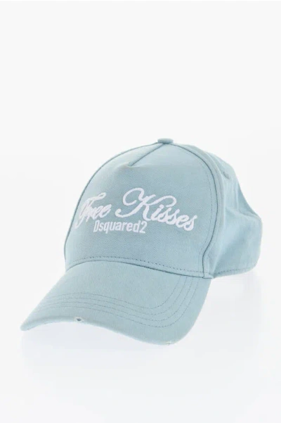 Dsquared2 Vintage Effect Embroidered Cap