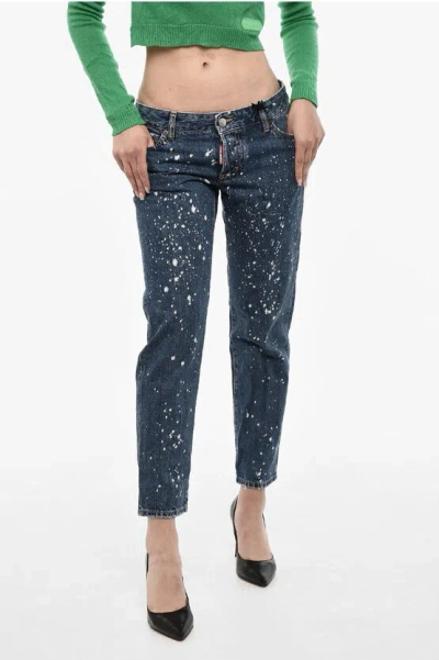 Dsquared2 Vintage Effect Regular Fit Jeans