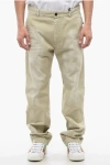 Dsquared2 Vintage Effect Straight Fit Pants 21 Cm