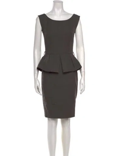 Pre-owned Dsquared2 Vintage Knee-length Dress In Grey