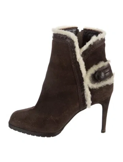 Pre-owned Dsquared2 Vintage Late 2000's - Early 2010's Boots In Brown