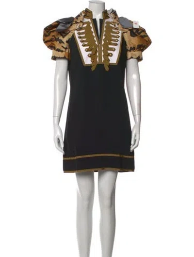 Pre-owned Dsquared2 Vintage Mini Dress In Blue