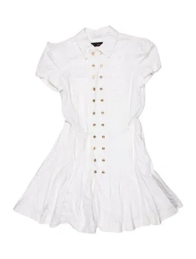 Pre-owned Dsquared2 Vintage Mini Dress In White
