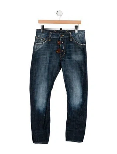 Pre-owned Dsquared2 Vintage Skinny Jeans In Blue