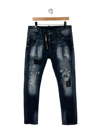 Pre-owned Dsquared2 Vintage Skinny Jeans In Blue
