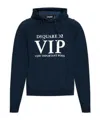 Dsquared2 Vip Cool Raglan Hoodie In Black