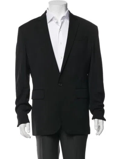 Pre-owned Dsquared2 Virgin Wool Blazer In Black