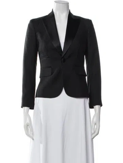 Pre-owned Dsquared2 Virgin Wool Blazer In Gray