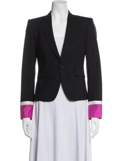 Pre-owned Dsquared2 Virgin Wool Blazer In Grey