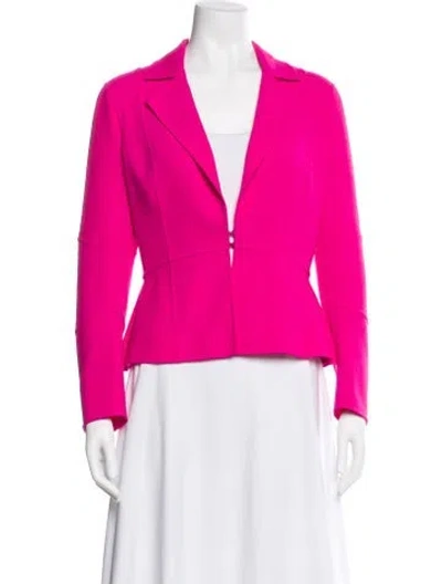 Pre-owned Dsquared2 Virgin Wool Blazer In Pink