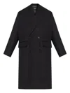 Dsquared2 Virgin Wool Double-breasted Coat