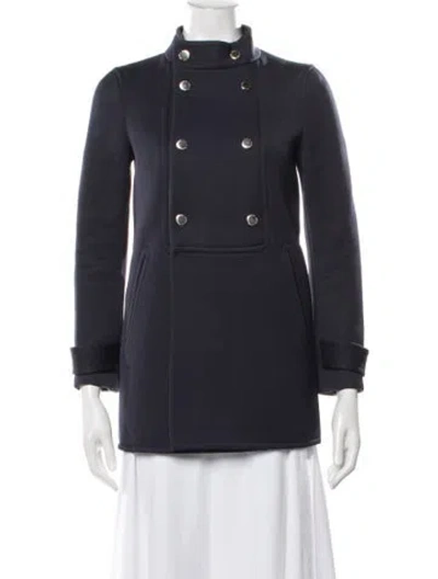 Pre-owned Dsquared2 Virgin Wool Jacket In Blue
