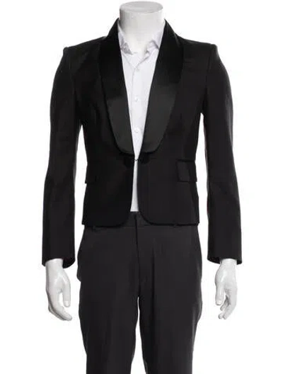 Pre-owned Dsquared2 Virgin Wool Jacket In Gray