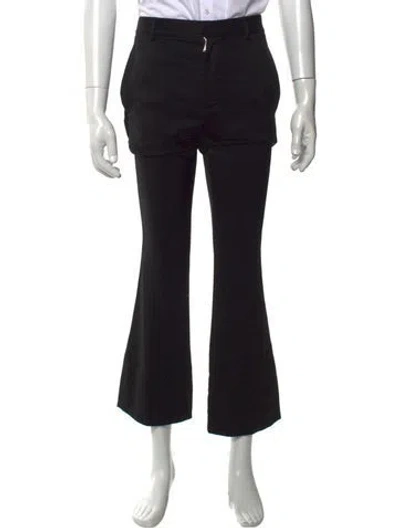 Pre-owned Dsquared2 Virgin Wool Pants In Black