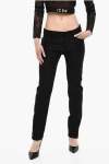 Dsquared2 Virgin Wool Pants With Lace Details