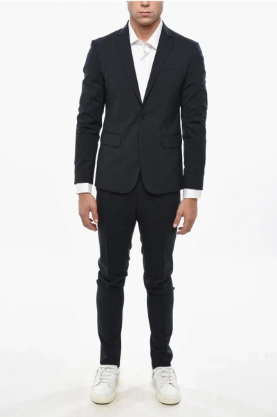 Dsquared2 Virgin Wool Side Vents 2 Button Suit