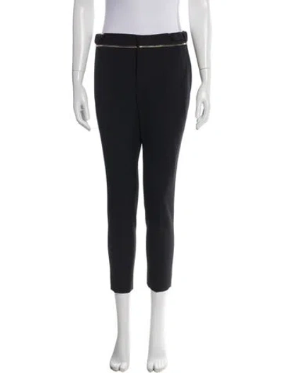 Pre-owned Dsquared2 Virgin Wool Skinny Leg Pants In Gray