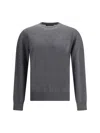Dsquared2 Crewneck Wool Sweater In Gray