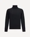 Dsquared2 Wool Turtleneck Sweater Sweaters And Cardigans Black In Black