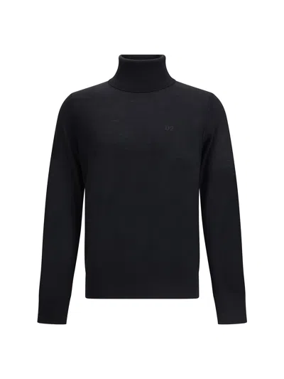 DSQUARED2 VIRGIN WOOL TURTLENECK SWEATER