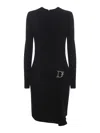 Dsquared2 Dsquared Statement Dress In Black