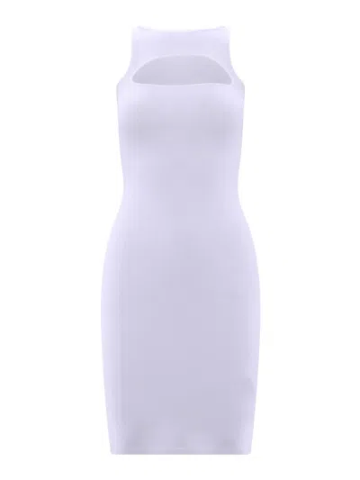 DSQUARED2 VESTIDO CORTO - BLANCO