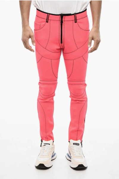 Dsquared2 Visible Stitching Slim Fit Nylon Trousers