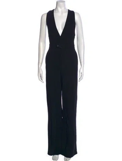 Pre-owned Dsquared2 V-neck Jumpsuit In Black