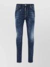 Dsquared2 Pain-splatter Distressed-effect Jeans In Blue