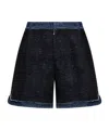 Dsquared2 Waistband Shorts In Blue