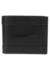 Dsquared2 Embossed Wallet In Black
