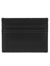 Dsquared2 Leather Card Holder In Black