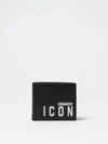 Dsquared2 Wallet  Men Color Black In 黑色