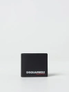 DSQUARED2 WALLET DSQUARED2 MEN COLOR BLACK,F29708002