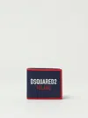 Dsquared2 Milano Coin Wallet Blue In Blue