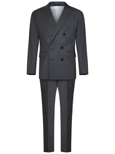 Dsquared2 Wallstreet Suit In Black