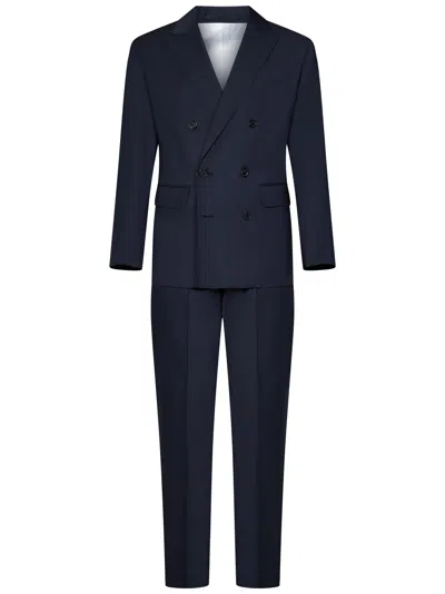 Dsquared2 Wallstreet Suit In Blue