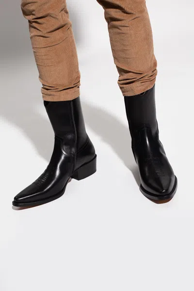Dsquared2 ‘wanderer' Leather Ankle Boots