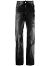 Dsquared2 Washed Straight-leg Jeans