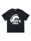 Dsquared2 Wave 1964-print Cotton T-shirt In Black