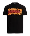 Dsquared2 Man T-shirt Black Size Xxl Cotton In Black