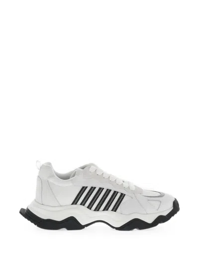 Dsquared2 Wave Sneakers In White