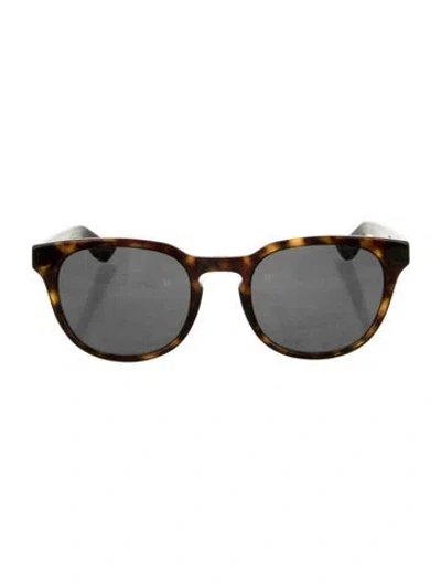 Pre-owned Dsquared2 Wayfarer Mirrored Sunglasses In Black