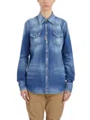 Dsquared2 Dsquared Classic Western Shirt In Blue
