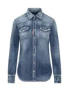 Dsquared2 Dsquared Classic Western Shirt In Blue